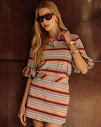 SHORTS SAIA LISTRADO STRIPE