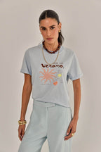 Camiseta Siena Azul Claro – Linda de Morrer