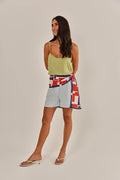 Shorts Luma Azul Claro – Linda de Morrer