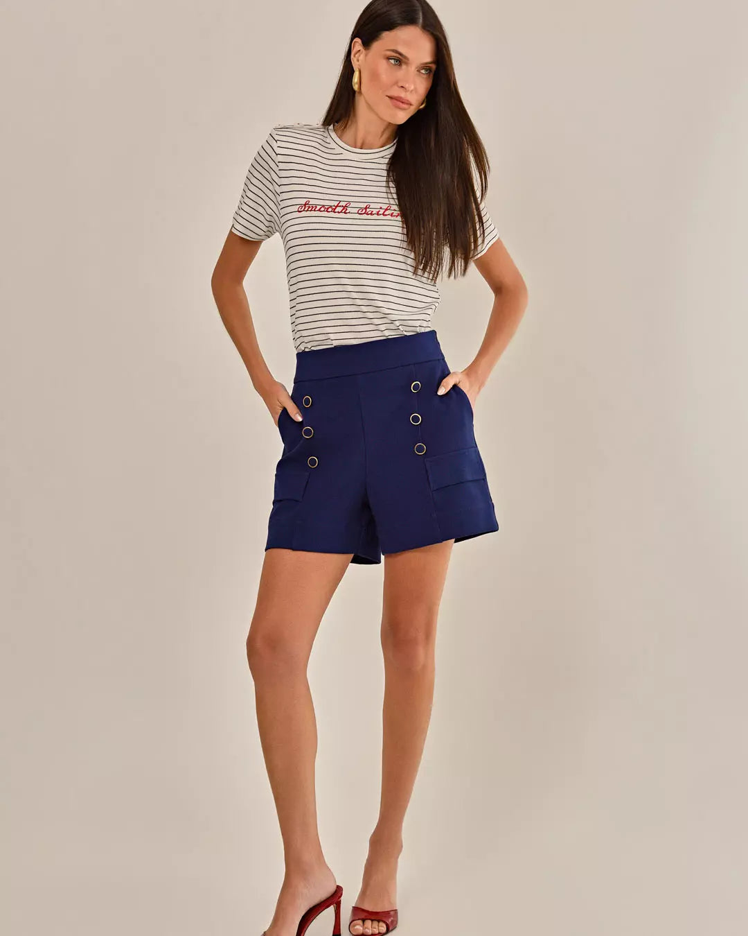 SHORTS GIMME AZUL MARINHO