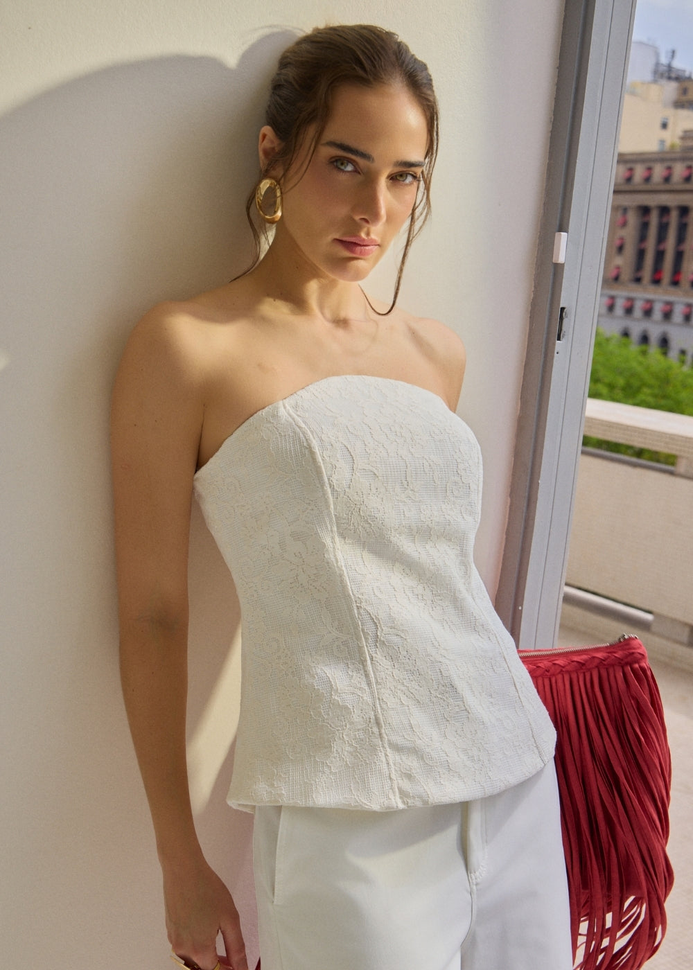 Top Renda Isis Off White – Raizz