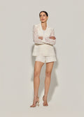 Blazer Renda Bárbara Off White – Raizz