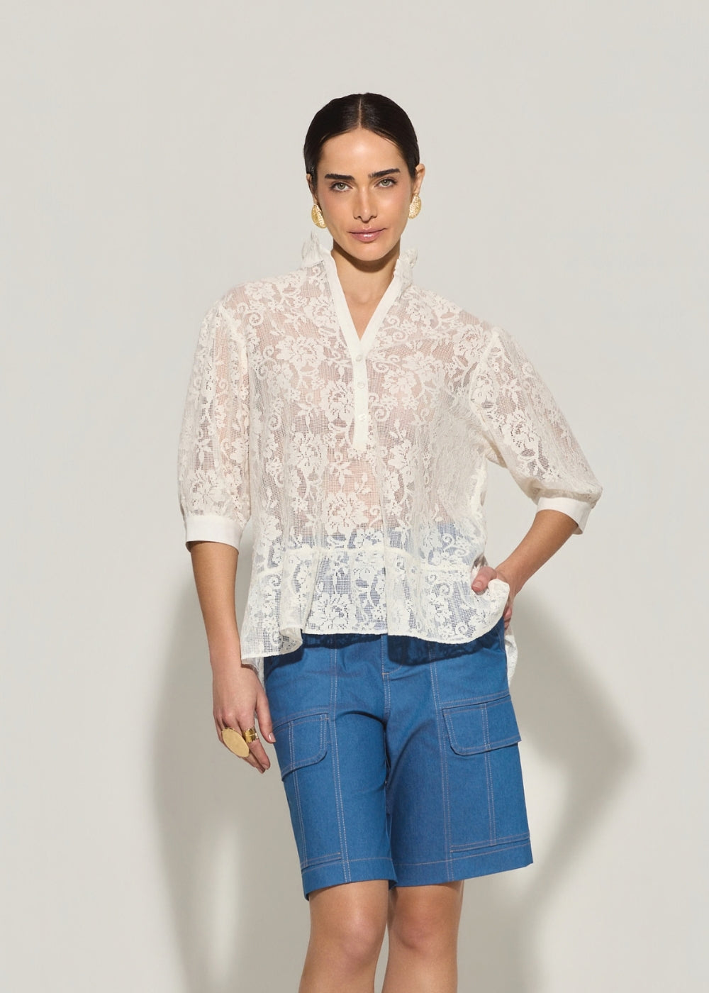 Bermuda Jeans Andreia