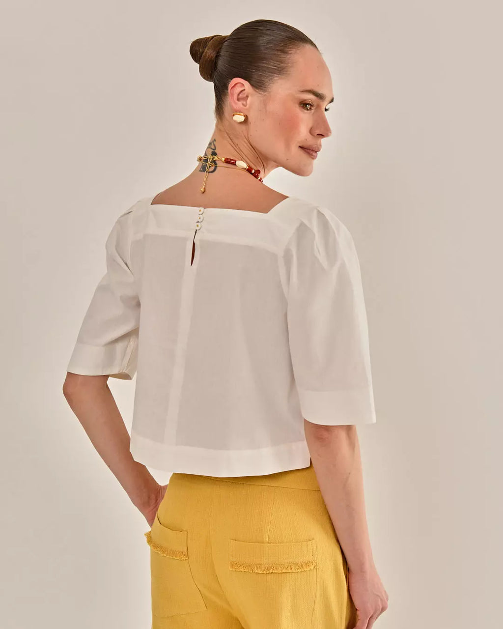 BLUSA KESIA OFF WHITE