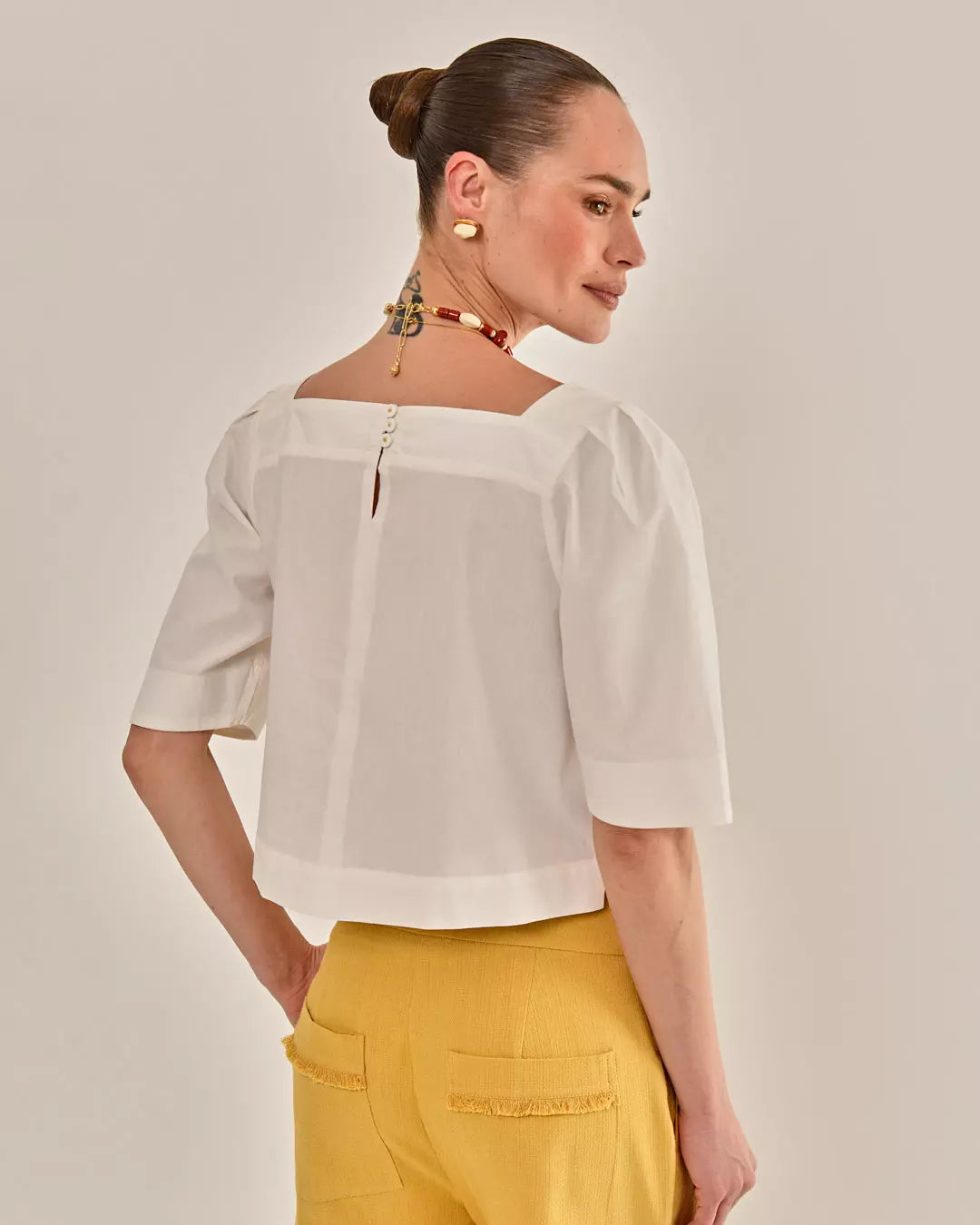 BLUSA KESIA OFF WHITE