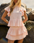 SHORTS SAIA WAVES ROSA BALLET