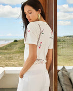 T-SHIRT CHERRY BLOSSOM OFF WHITE
