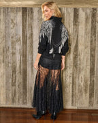 BLUSA MOLETOM OVER APACHE PRETO