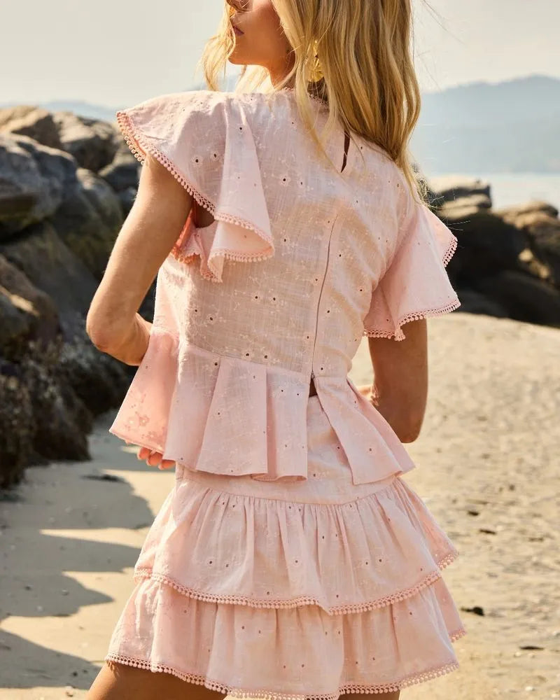 BLUSA LAISE ROMANTIC ROSA BALLET