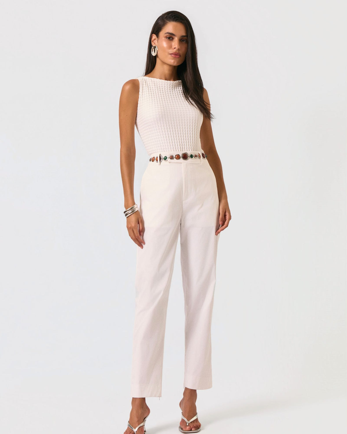 BODY MALHA CLARA OFF WHITE