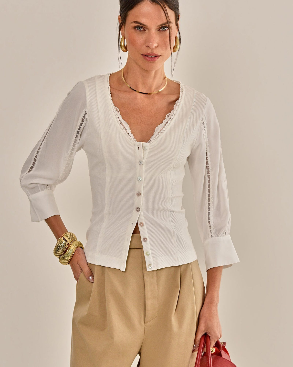 BLUSA HAYE OFF WHITE