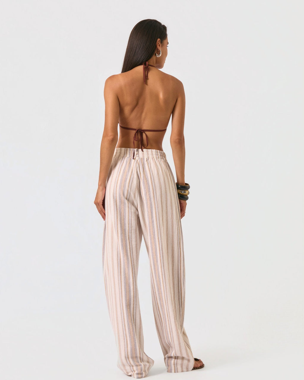 CALÇA LISTRADA TINA
