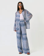 CAMISA ESTAMPADA CHIFFON GIANI