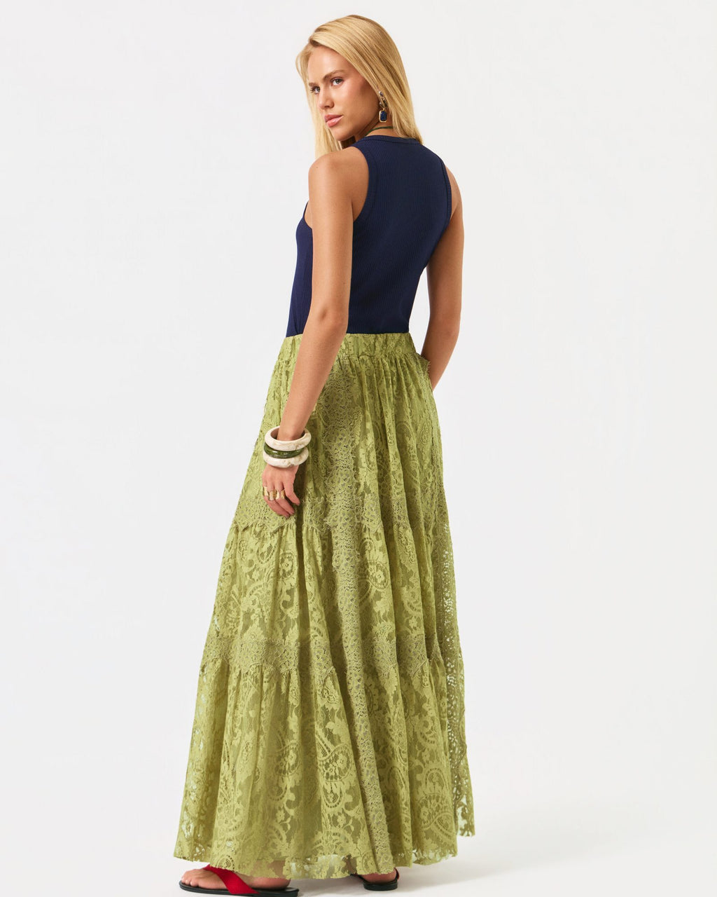 SAIA RENDA ISABELA VERDE OLIVA