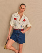 SHORTS JEANS FLASHDANCE