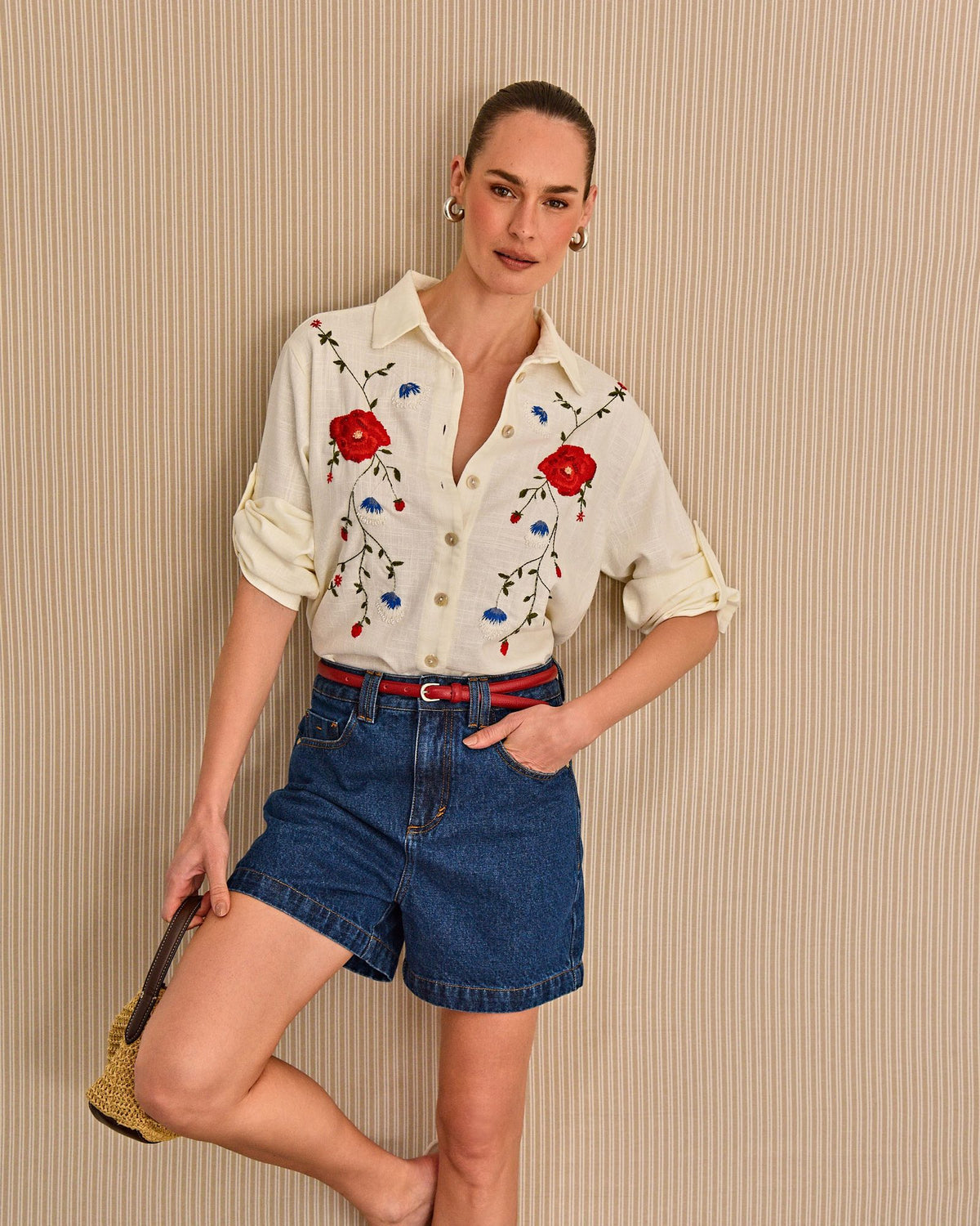 SHORTS JEANS FLASHDANCE