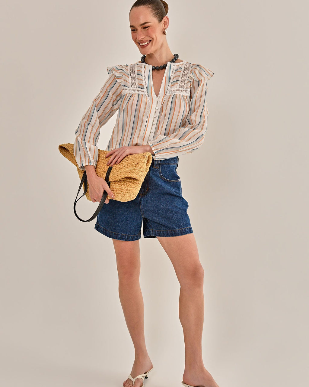 SHORTS JEANS FLASHDANCE