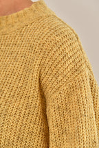 BLUSA EUROPEIA AMARELO