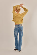BLUSA EUROPEIA AMARELO