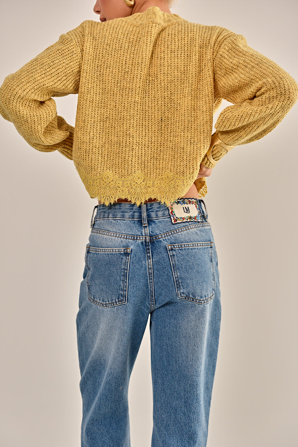 BLUSA EUROPEIA AMARELO