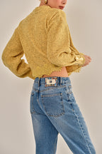 BLUSA EUROPEIA AMARELO