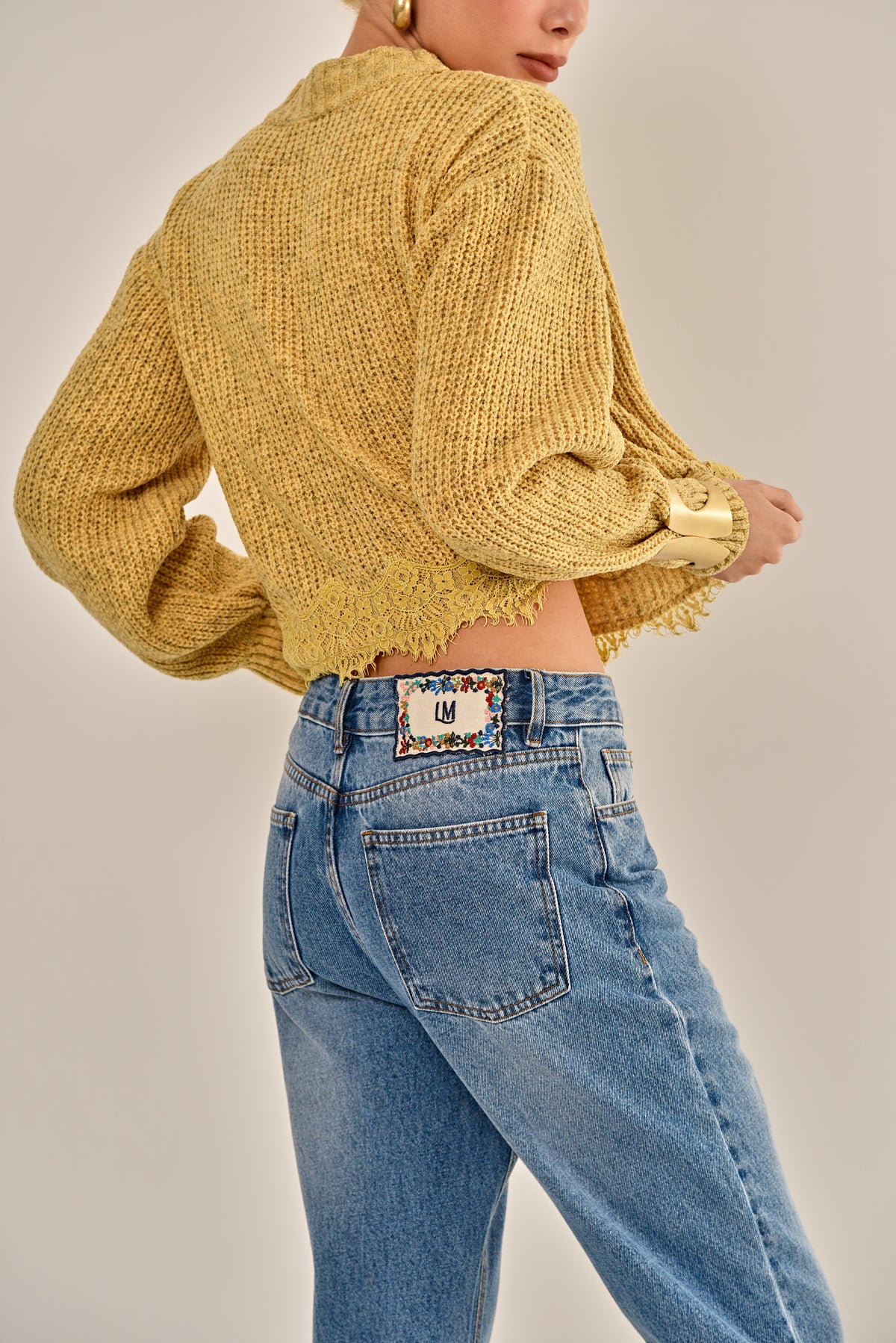 BLUSA EUROPEIA AMARELO