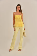 BLUSA GLORIA AMARELO