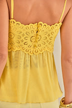 BLUSA GLORIA AMARELO