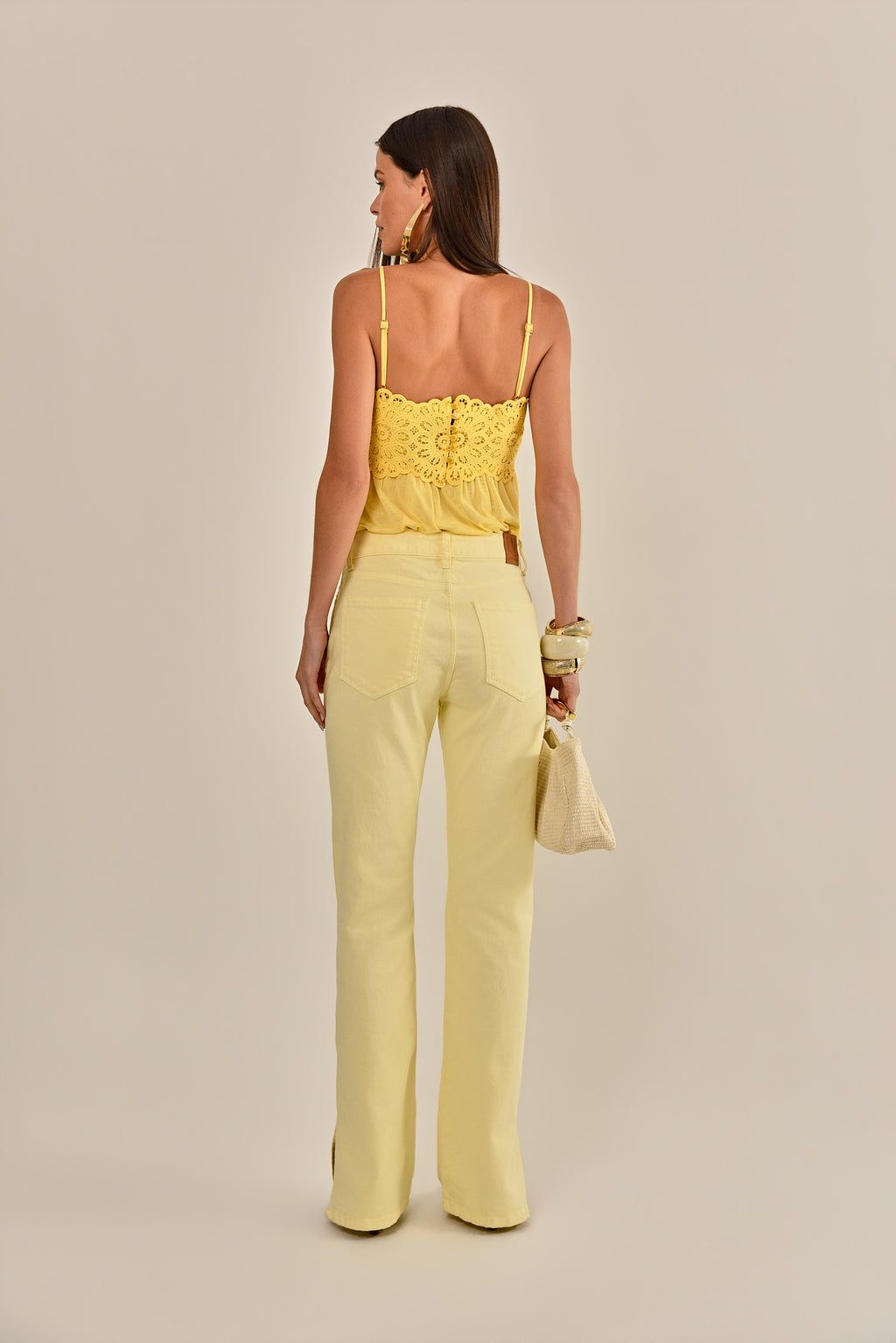 BLUSA GLORIA AMARELO