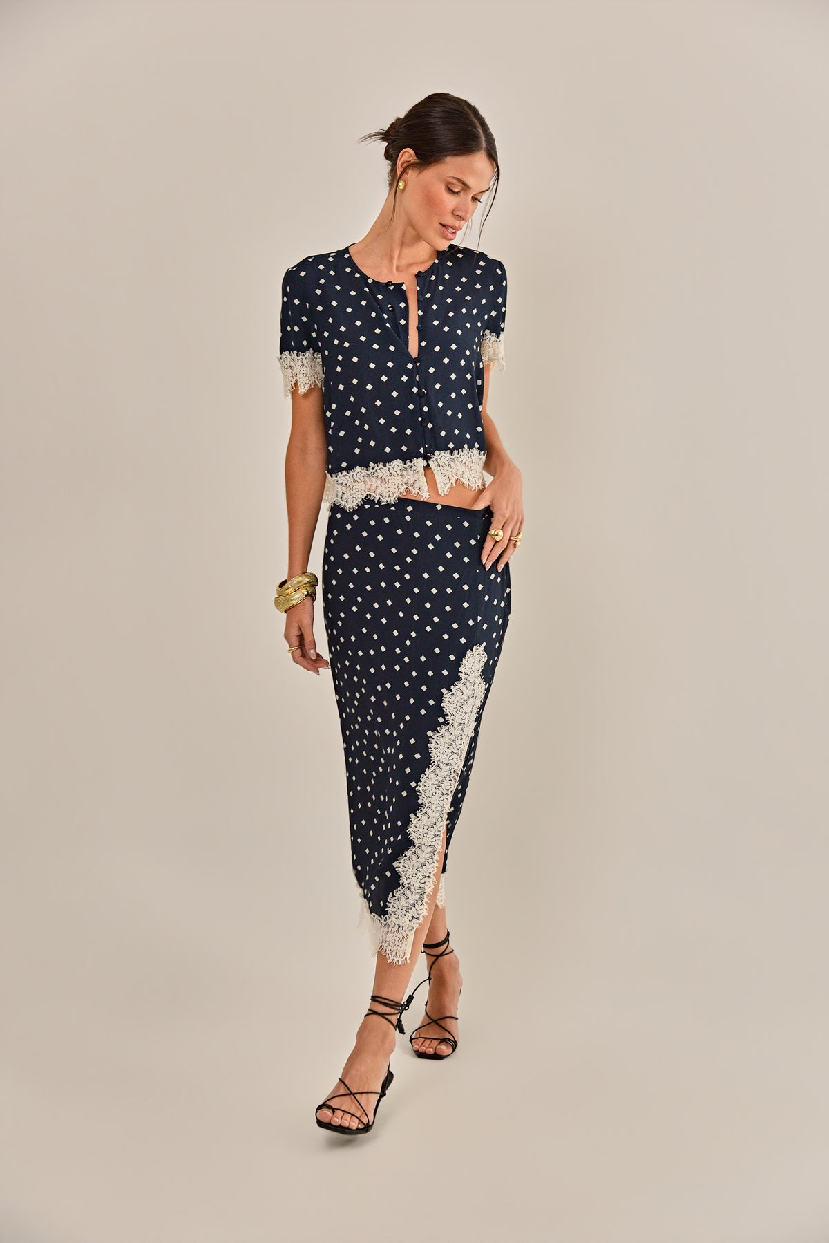 BLUSA ILZA CREPE DE VISCOSE ESTAMPADA