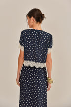 BLUSA ILZA CREPE DE VISCOSE ESTAMPADA
