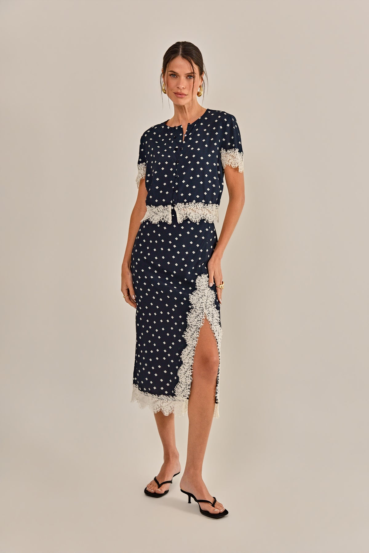 BLUSA ILZA CREPE DE VISCOSE ESTAMPADA