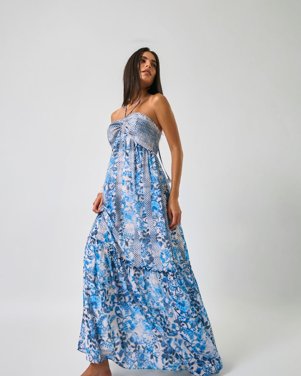 VESTIDO ESTAMPADO CHIFFON MARIAH