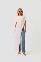 BLUSA MALHA KHARIME OFF WHITE