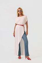 BLUSA MALHA KHARIME OFF WHITE