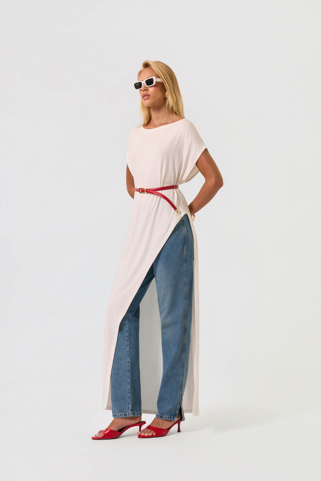 BLUSA MALHA KHARIME OFF WHITE