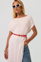 BLUSA MALHA KHARIME OFF WHITE