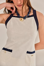 BLUSA JARDINS OFF WHITE