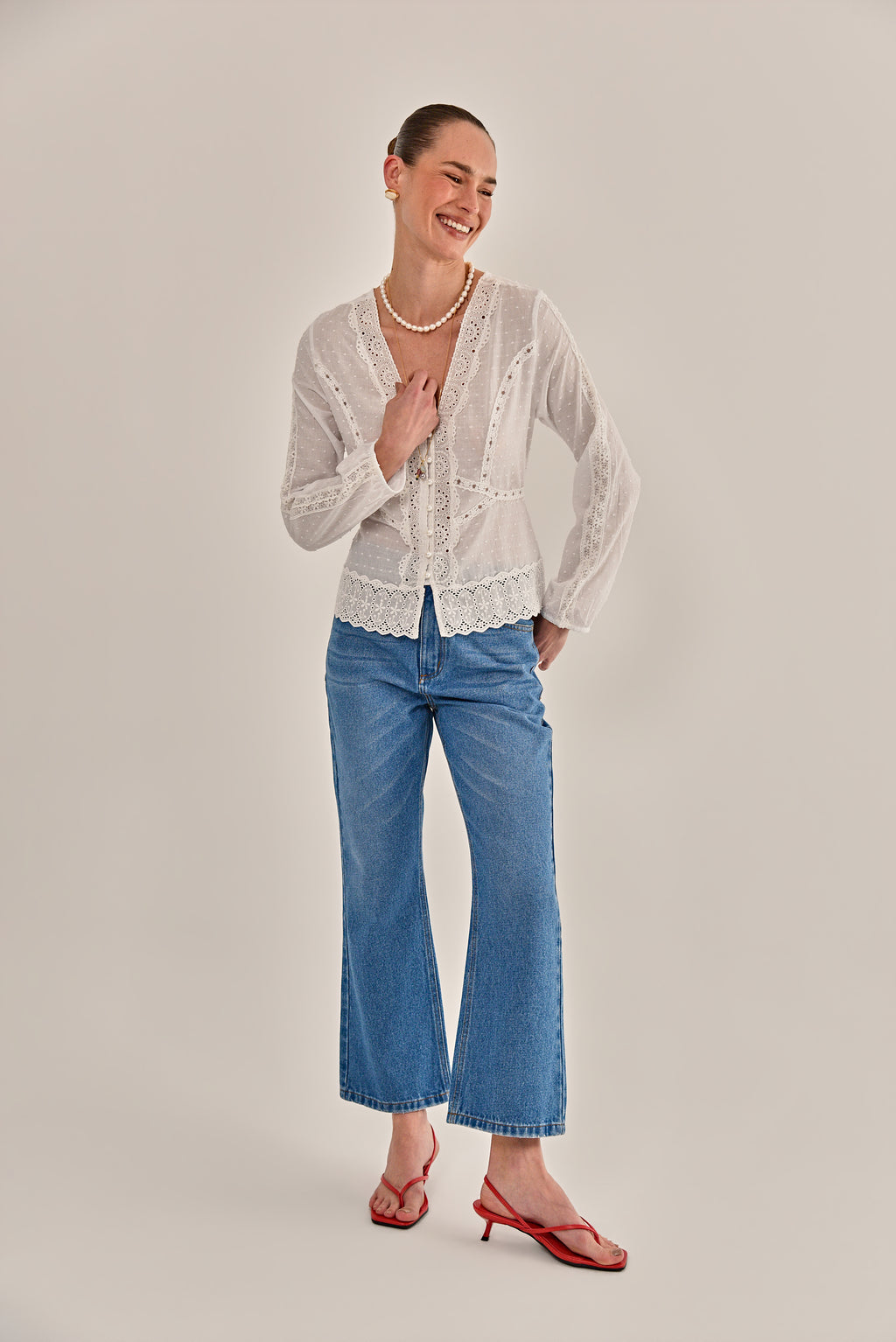 CALÇA JEANS IRIS