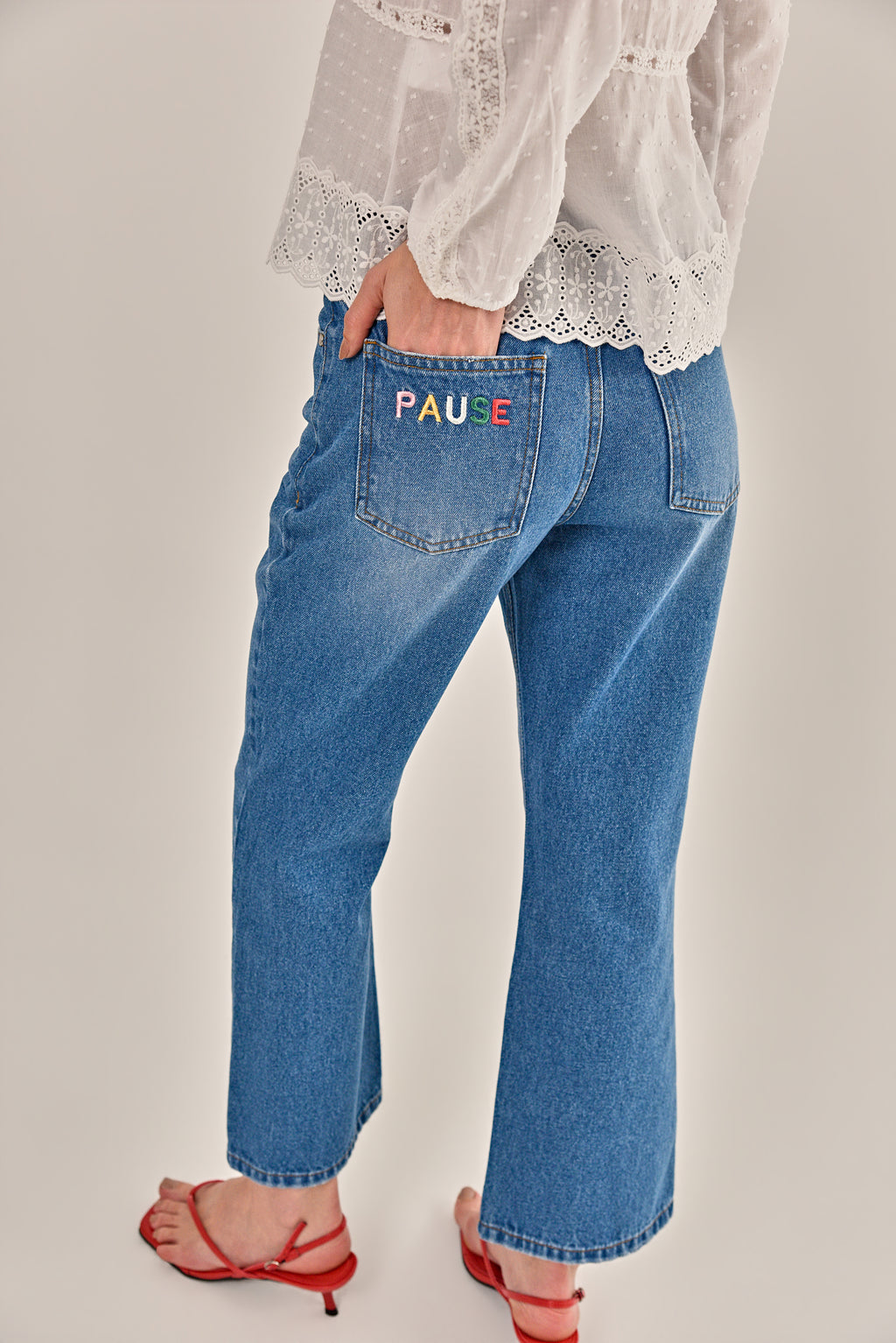 CALÇA JEANS IRIS