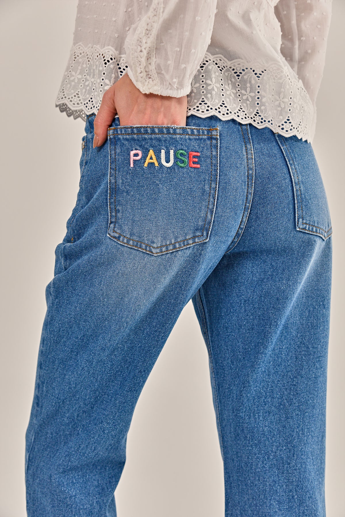 CALÇA JEANS IRIS
