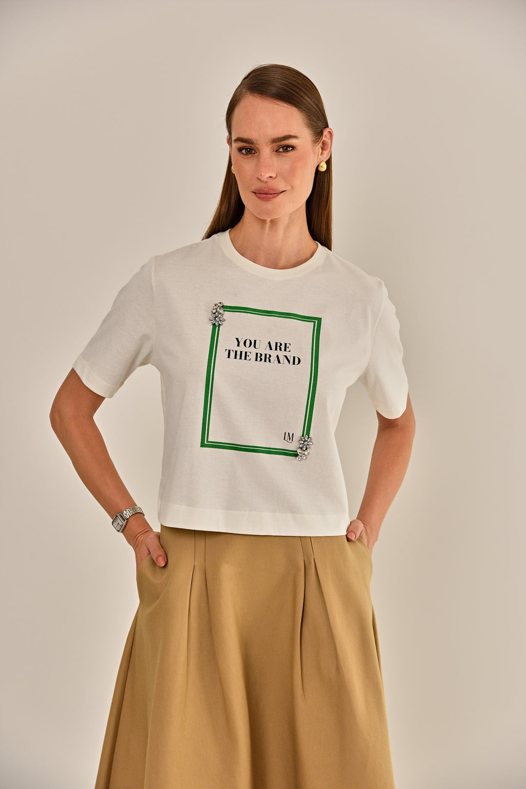 CAMISETA ELIZABETH OFF WHITE
