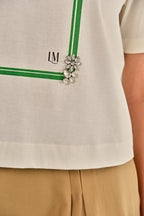 CAMISETA ELIZABETH OFF WHITE