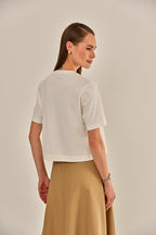 CAMISETA ELIZABETH OFF WHITE