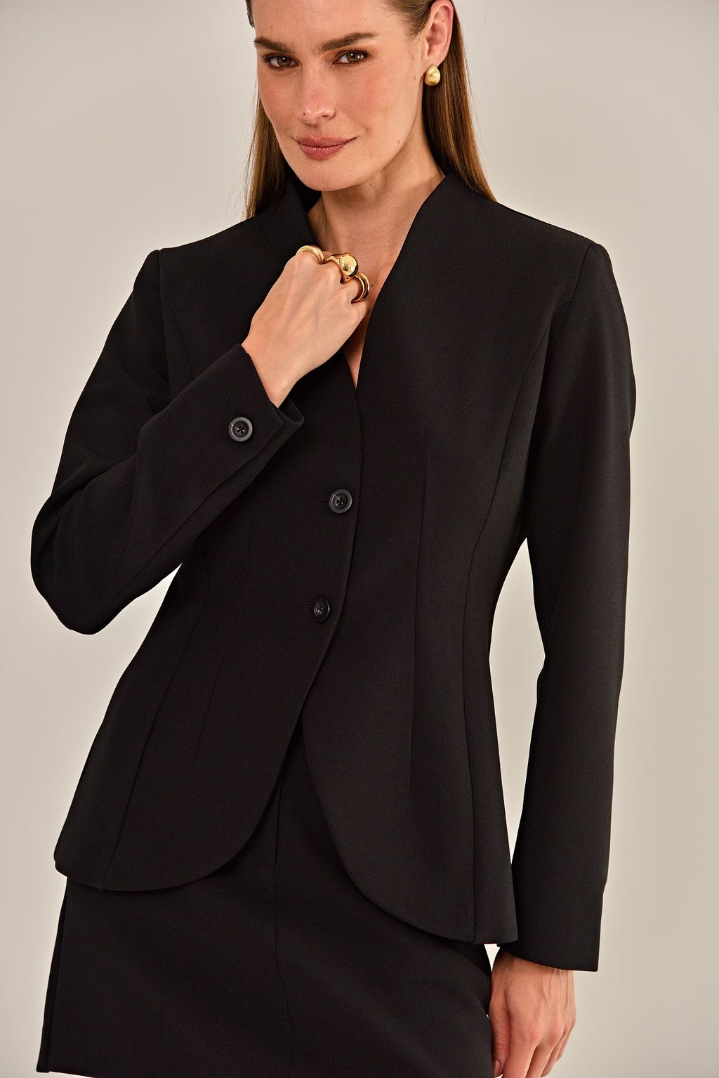 BLAZER CRYSTAL PRETO