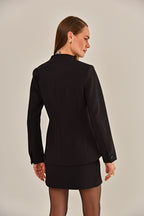 BLAZER CRYSTAL PRETO
