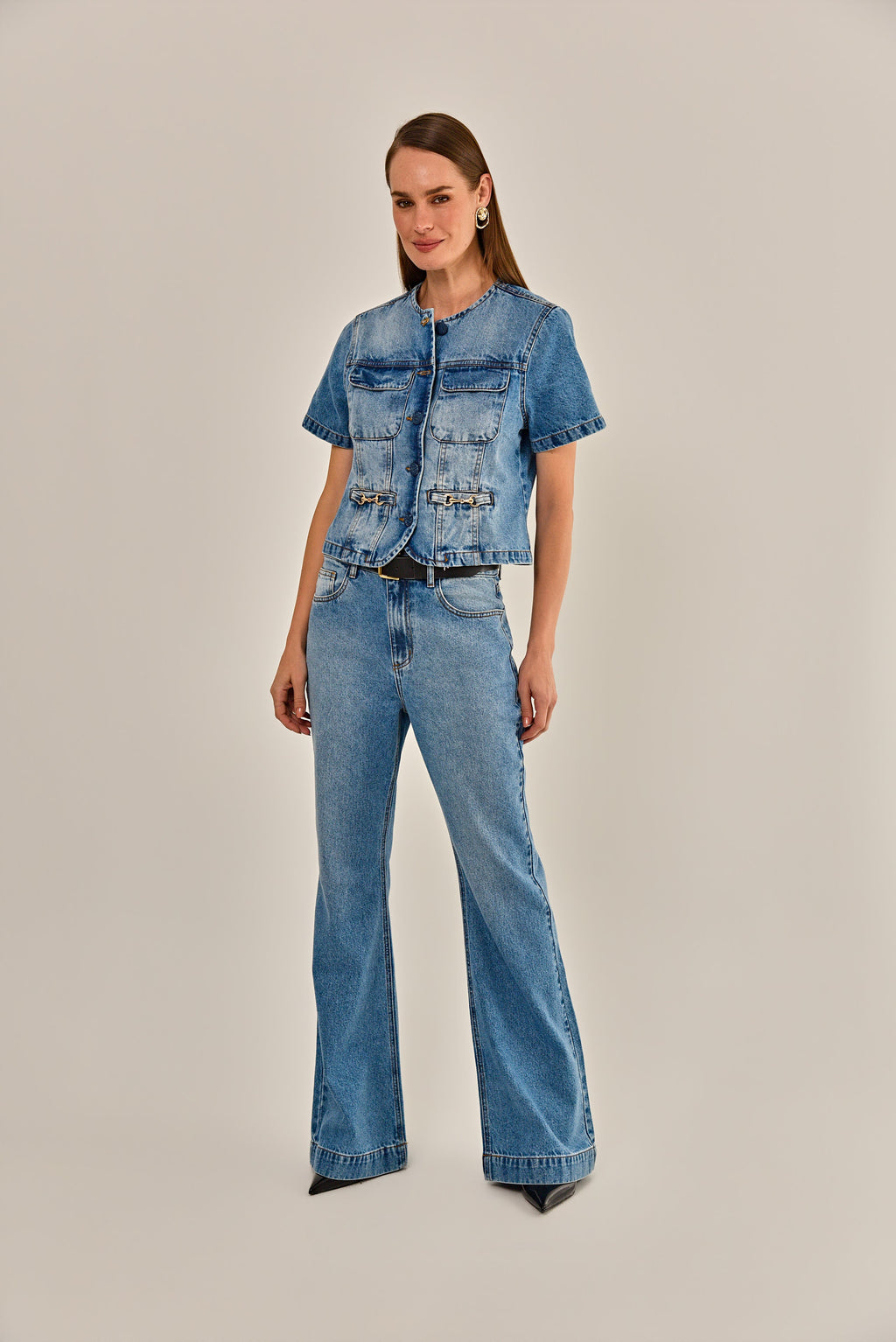 Calça Jeans Carla Linda de Morrer