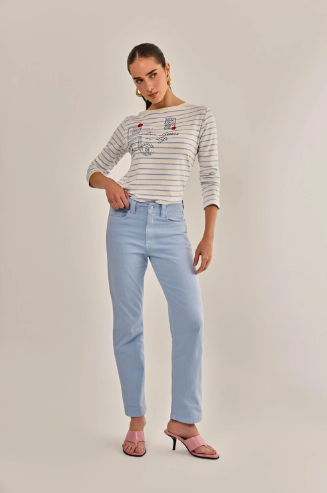 CALÇA BALLET AZUL