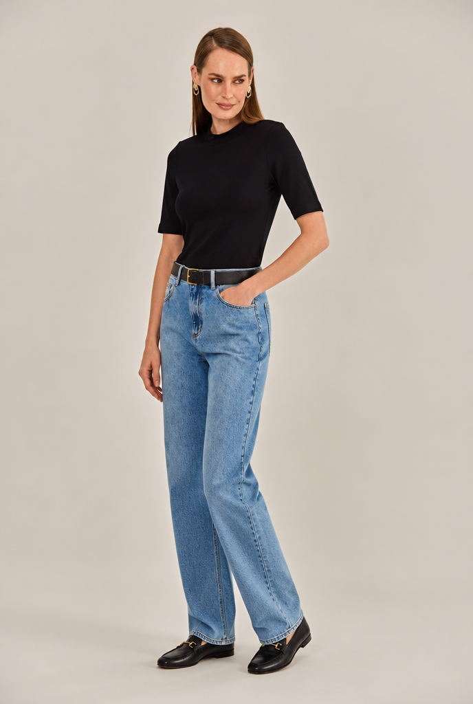 Blusa Dulce Preta, lateral