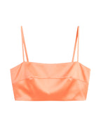 Blusa Cetim Laranja HIT